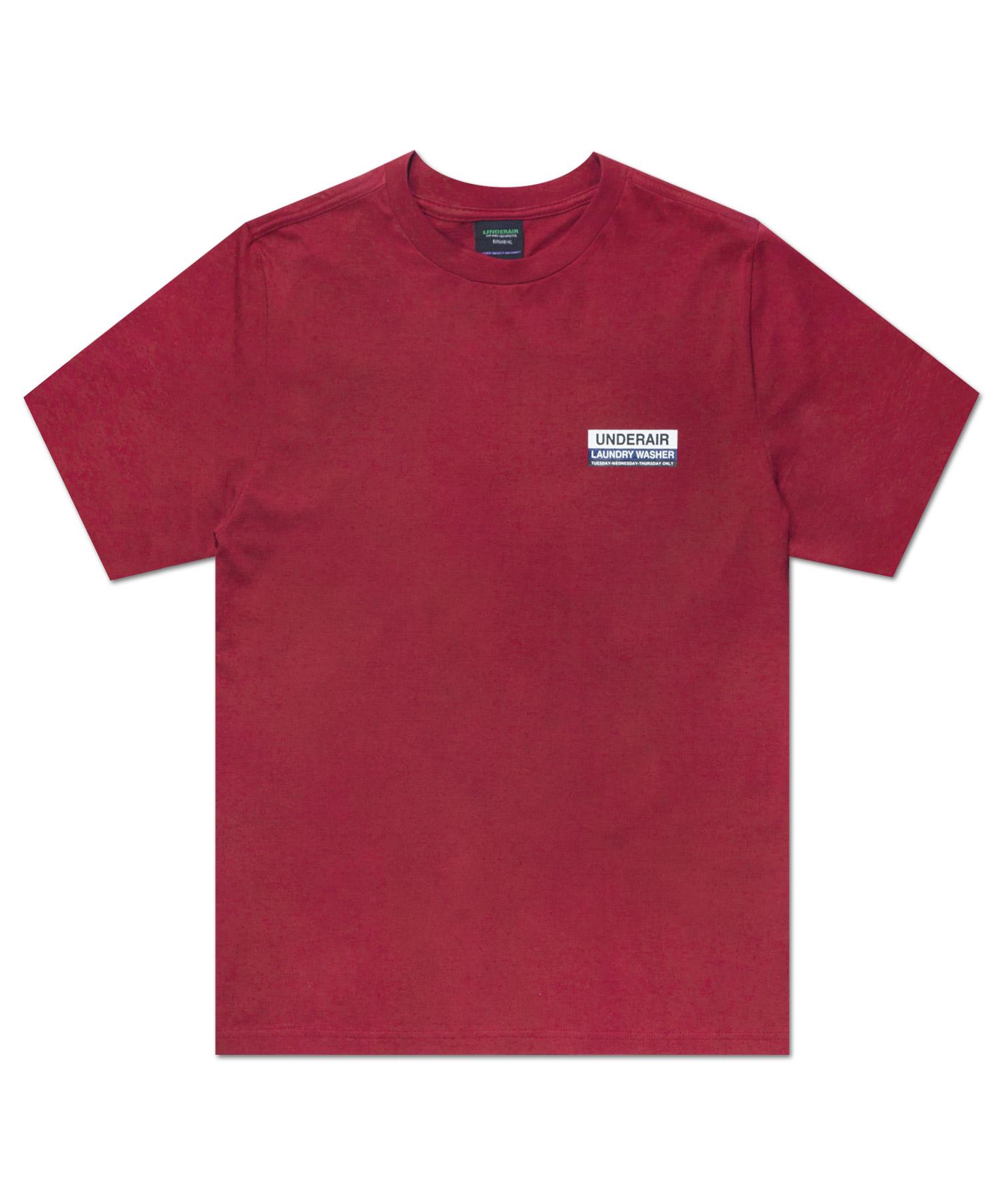 Under Air Washer Half Sleeve - Burgundy L
