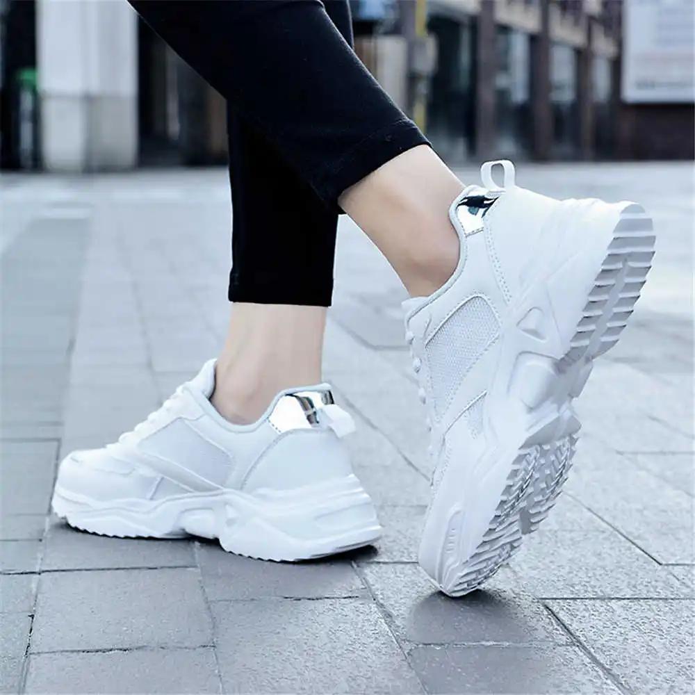 Fashion 38-39 Black Size 48 Shoes Basketball Fashion Women's Sneakers Luxury Designer Sport Fashionable Genuine Brand Fat On Sale