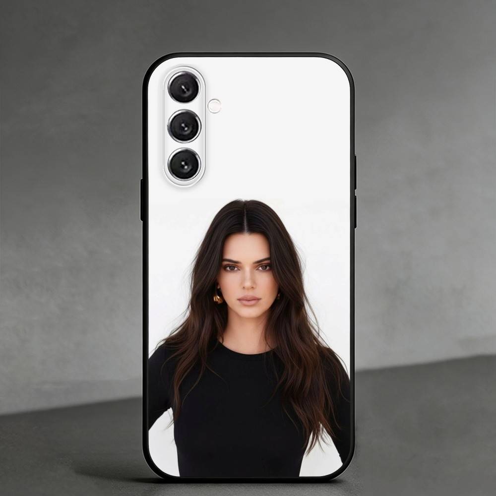 K-Kendall Jenner Phone Case For Samsung Galaxy A91,80,73,72 ,71,53,52,32 ,31,22,21s,20,Soft Black Case Samsung a40