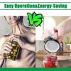 Adjustable Stainless Steel Jar Opener Manual Can Bottle Lid Gripper Effortless Kitchen Tool for Weak Hands Seniors Arthritis