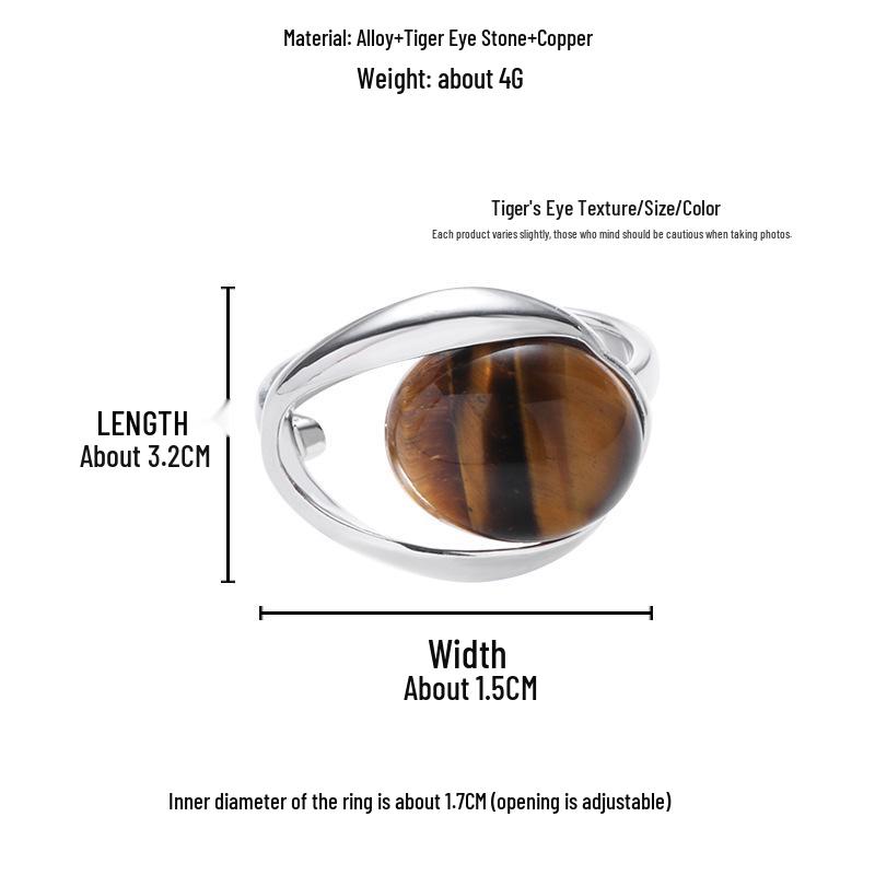 

Винтажные женские серьги-пусеты с тигровым глазом: Элегантный, Роскошный, Уникальный Дизайн