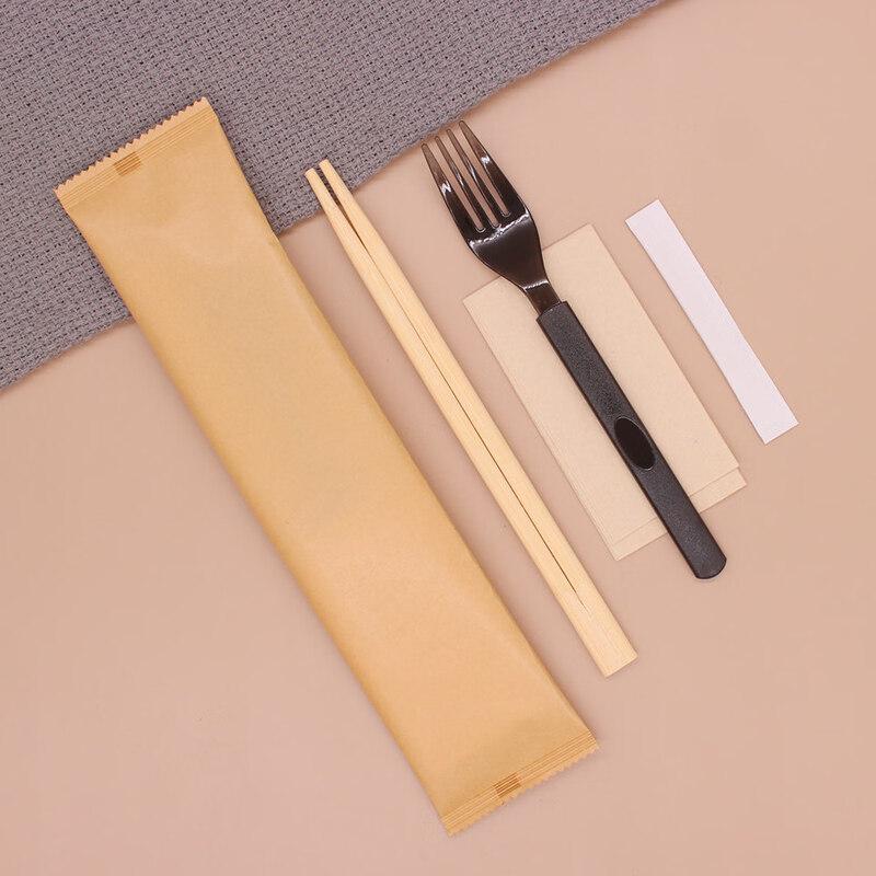 ZISIZ Disposable Bamboo Chopsticks 4-Piece Set