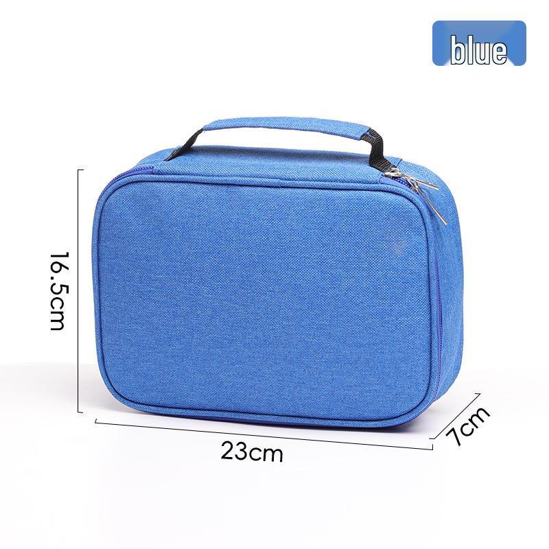 Waterproof 72-Color Large Capacity Sketch Pencil Case - Student Stationery Storage Box