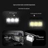 Rechargeable Waterproof Bicycle Front & Rear Light for Night Riding