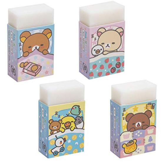 Sada Rilakkuma s pouzdrem na stojánek Vzrušující kolekce San-X 4 kusy Matomaru-kun