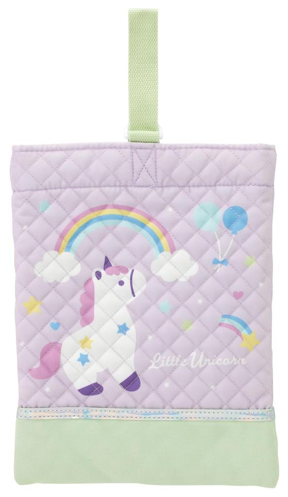 Skater Shoe 30cm X Little Bag, 23cm, Unicorn, Girl, KBS1-A