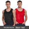 Men's Winter Double-Sided Golden Velvet Vest with Fleece, Thickened for Warmth; Round Neck Waistcoat & Base Layer for Cold Protection