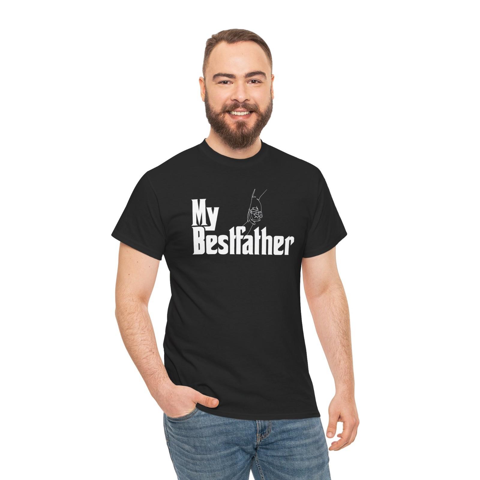 

Best Father Ever T-Shirt Father Gift Hand Holding Graphic Tee Unisex S разноцветный