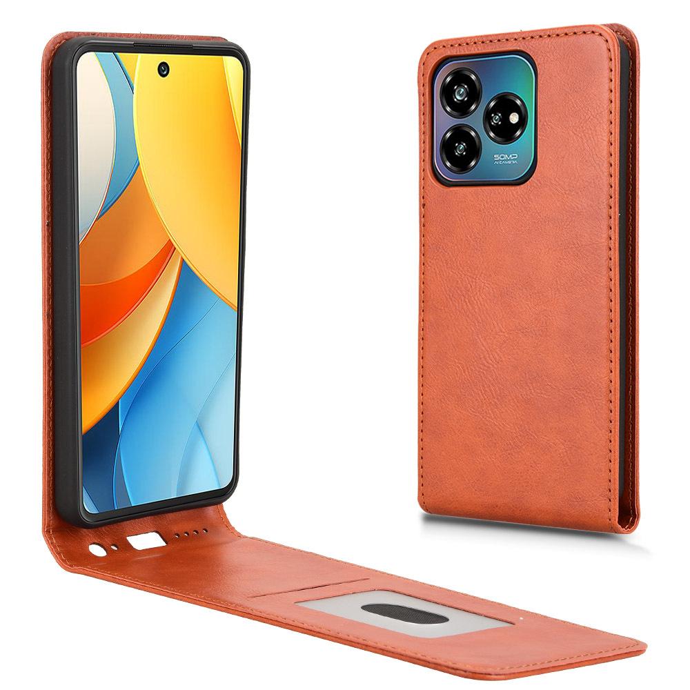 Leather Flip Cases For ZTE Axon 60 Lite/Blade V60 Design/V60 Vita Up And Down Flip Cover PU Leather Durable Protective Cover