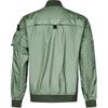 STONE ISLAND Solid Color Baseball Collar Long Sleeve Zipper Pilot Jacket Men Jackets Green K1S1541000-04S0A21-V0055