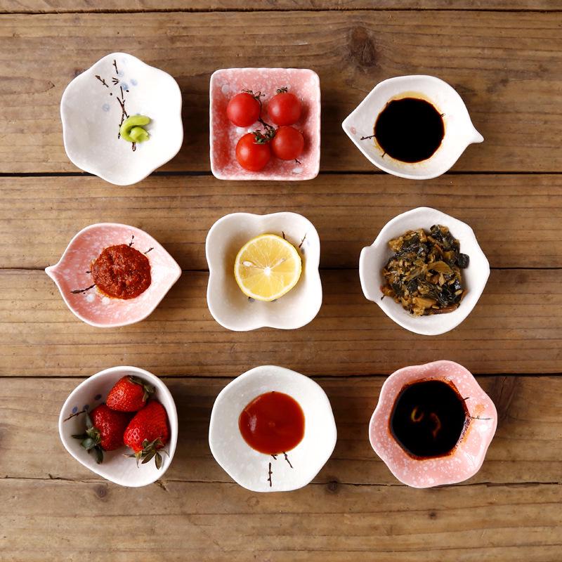 Japanese Style Dipping Sauce & Snack Dish Plate for Home, Restaurant, or Hotel Use
