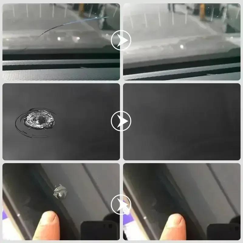 Car Windshield Crack Repair Fluid Car Window Repair Resin Windscreen Scratch Crack Restore Fluid Glass Curing Glue Accessories