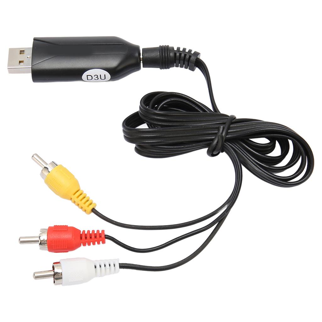 USB Video Capture Card Professional Plug and Play VHS To DVD RCA AV To USB Video Capture Card for