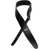 Fender USA Vegan Leather Strap, Black, 2.5"