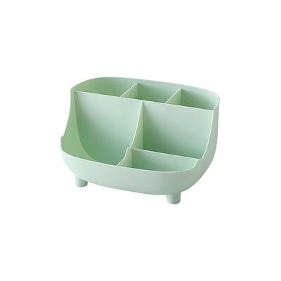 Cancelleria per ufficio scolastico Creative 6 Gird Desktop Organizer Portapenne Multifunzione da scrivania Trucchi Scatola portaoggetti per matite