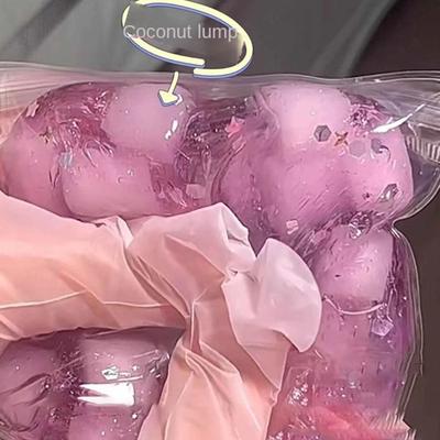 Cute Bead Pearl Squeeze Toy Stone Squishy Mochi Ball Pearl Noisy Ball Toys Grape Pulp Sugar Balls Slow Rebound Toy Children Toys