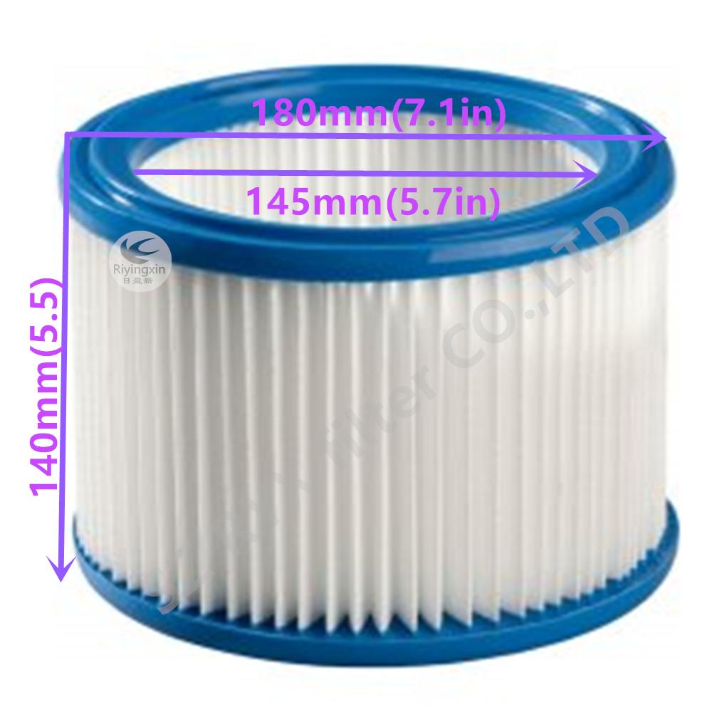 1pcs Cartridge vacuum HEPA Filter Compatible with Nilfisk-ALTO WAP AERO 400,440,600,640,840,800A Wet/Dry Vacuum Cleaner parts
