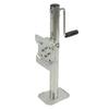 1200lbs Adjustable Trailer Jack with Wheel Side Rotation Handle Swivel Trailer Tongue Jack for ATV UTV Yacht Trailers