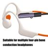 Magnetický nabíjecí adaptér typu C Pro sluchátka POLVCDG X6 s kostním vedením Magnetické připojení Odolnost Konstrukce