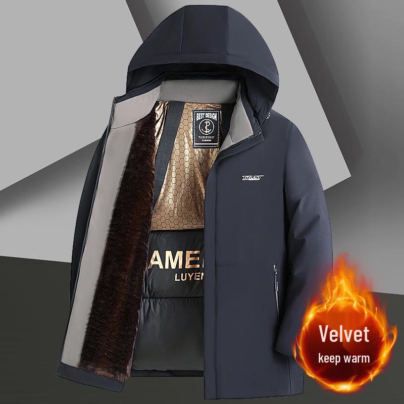 

TUCANO Men s Graphene Detachable Hooded Winter Padded Jacket 4XL