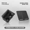 Fit For ZEEKR 7X Cup Holder Wireless Charging Pad Center Console Lower Storage Box Armrest Box Cover Door Organizer