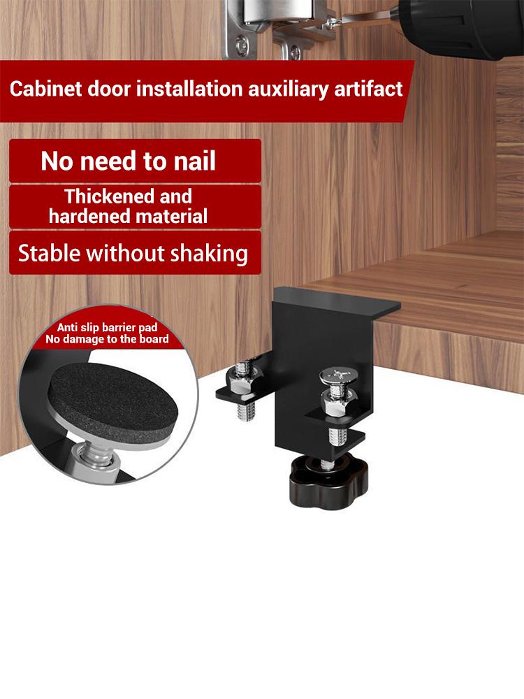 Cabinet Door Seam Correction Fixture Carpentry Hand Tool Set Woodworking Specialized Tools for Most Cabinet Doors