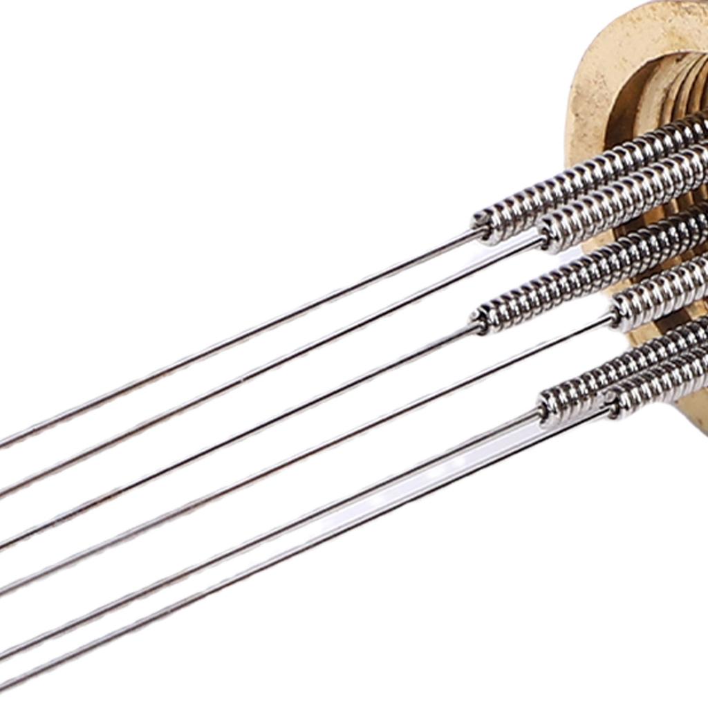 Coffee Making Tamper Set Milk Frothing Pitcher Latte Art Pen Coffee Tamper Mat Needle Type Coffee Distributor Coffee Spoon Coffee Stencils