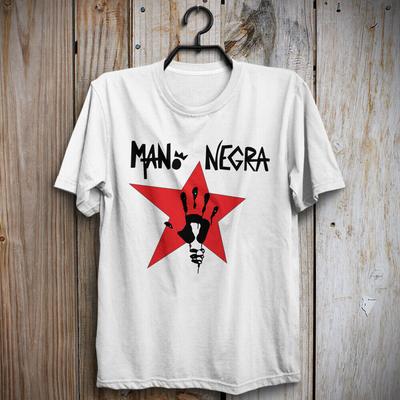 La Mano Negra Manu Chao La Mano Retro T-Shirt Mala Vida Puta's Fever Casa Babylon Unisex T-Shirt
