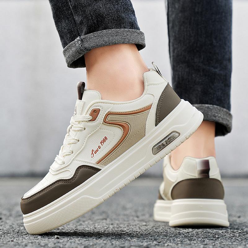 Men 's Casual Four Seasons Fashion Skateboarding Students Comfortable Sneakers Boys Trending Soft Sole Breathable Shoes