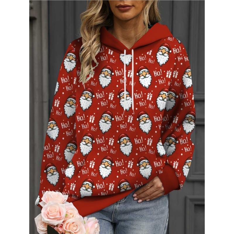 Fashion Women's Hooded Sweater 3D Printing Color Printing Casual Hooded Sweater