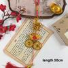 1Pcs 2027 Chinese Goat Year Decor Red Tassel Cute Lucky Hanging Ornament for Spring Festival Housewarming Gift