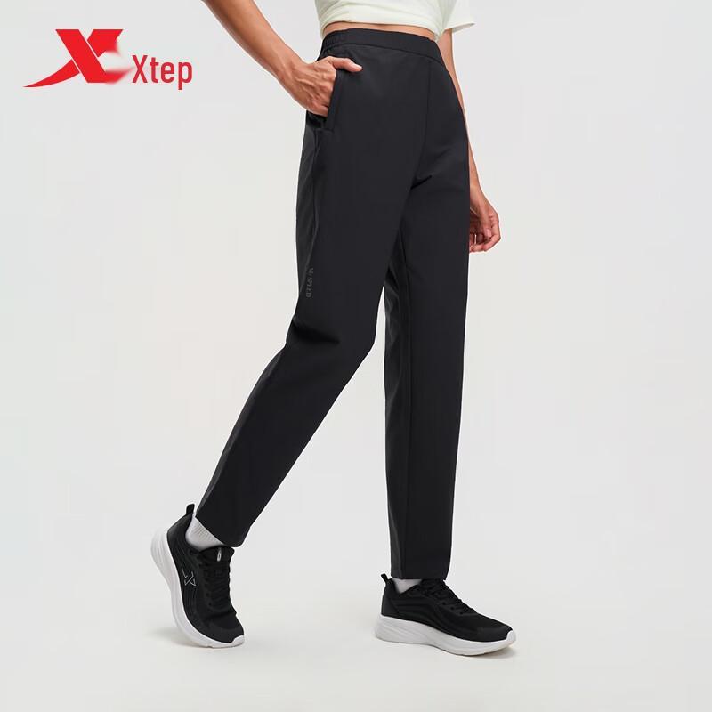 Xtep Women s Windproof Quick-Dry Running Training Pants 2XL