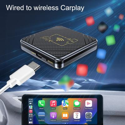 Wired To Wireless CarPlay Adapter 2 In 1 Android Auto Smart Dongle Box Car Intelligent System For Car Radio With Wired CarPlay