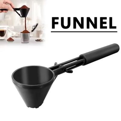Küchenzubehör Kaffeeschaufel Trichter zum Befüllen Wiederverwendbare K-Tasse Kaffeekanne Kaffeelöffel Schiebdesign Messlöffel