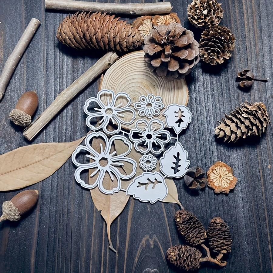 Cute Flower Dies Cuts For Card Making, Cutting Dies, Metal Die Cutting Mold, Scrapbooking Dies, DIY Etched Embossing Stencil For Craft