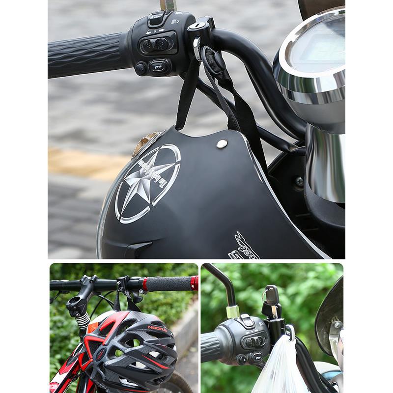 Motorcycle Helmet Lock Universal Anti-Theft Metal Handlebar Lock for Motorcycle Bicycle Electric ScooterSpeed Sensors 6
