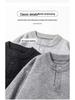2025 Men's High-Quality Solid Color Retro Henley Knitwear for Autumn/Winter