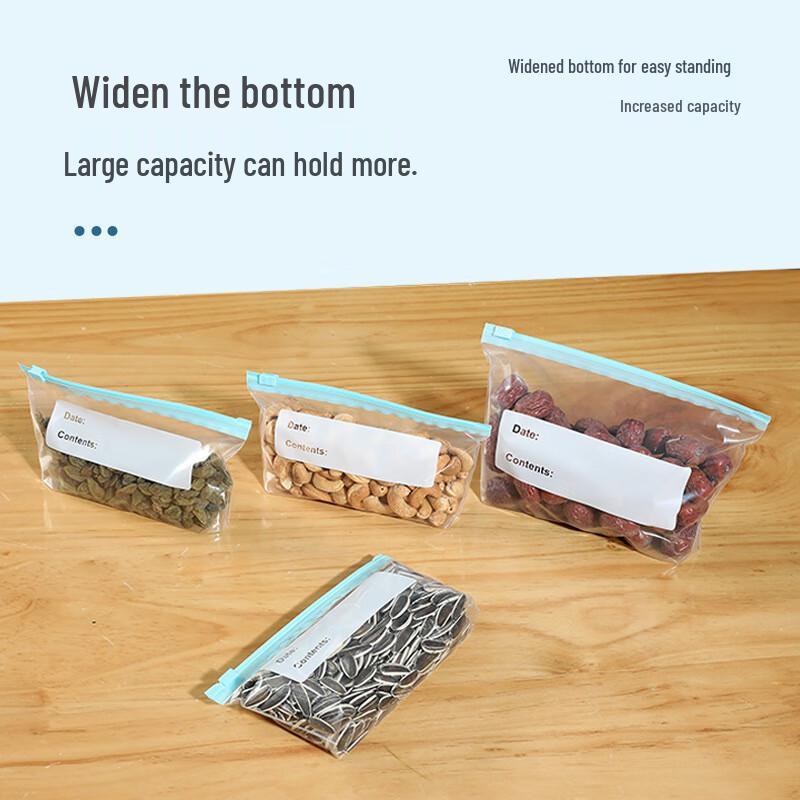 Zhi Shi Slider Seal Food Storage Bags