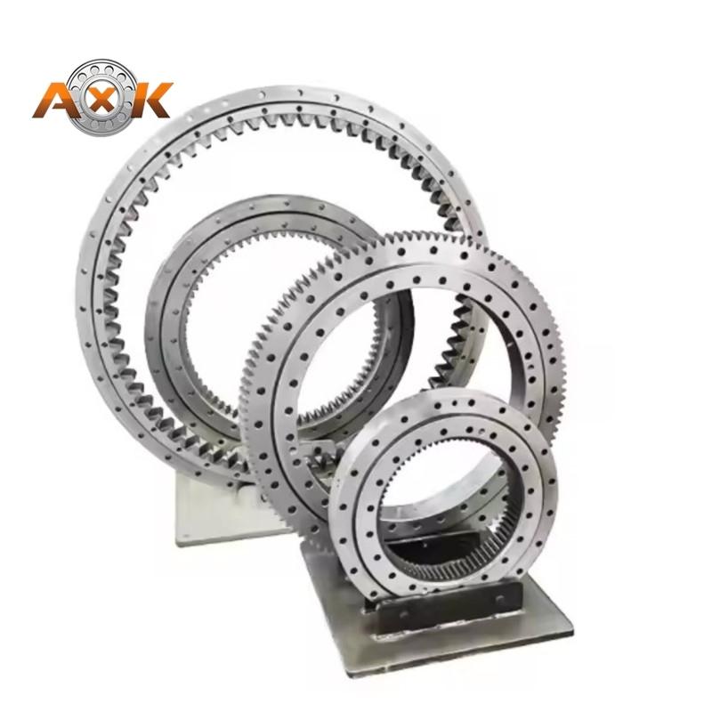 011.10.100 65*144*22MM External Gear Type Rotary Support Turntable Bearing Bearing Modulus 2M Number of Gears 70