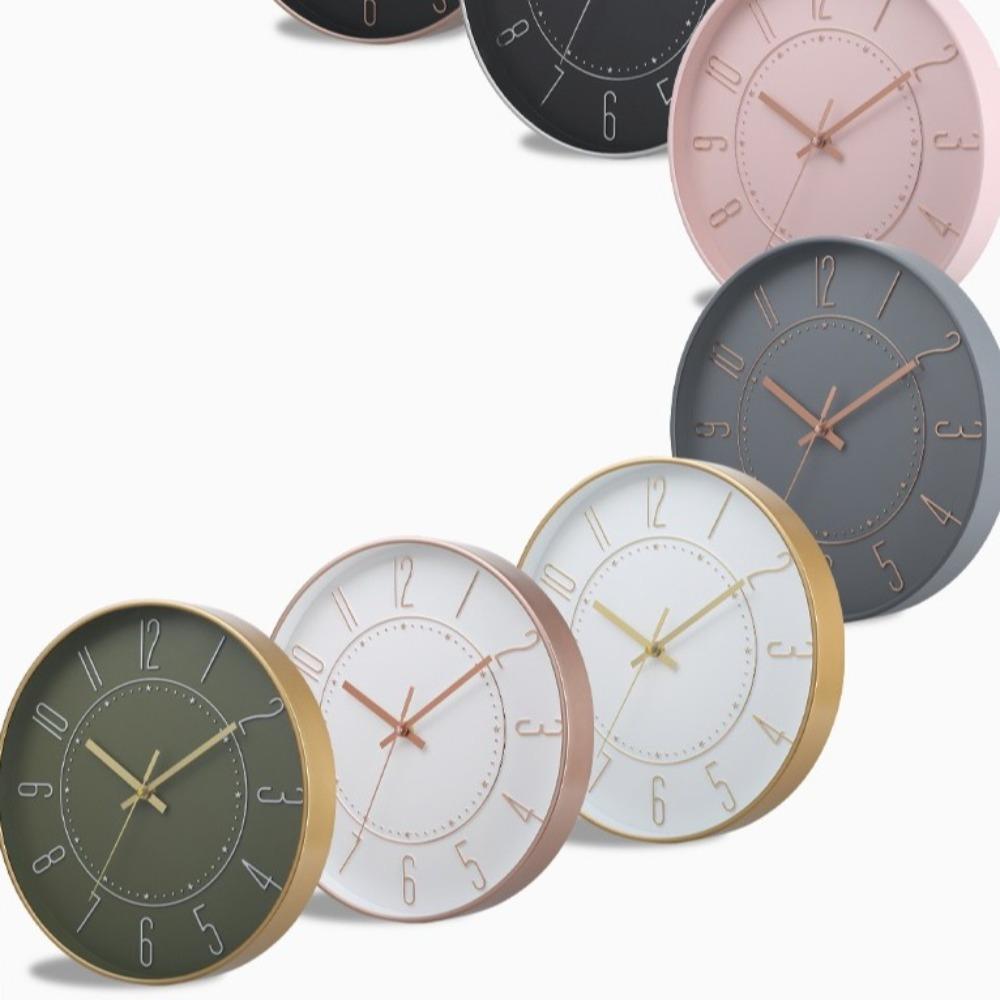Plastic Hanging Clock Stylish Scale Clock Modern Wall Clock Living Room