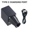 Outdoor Cooking BBQ Fan Air Blower For Barbecue Fire Bellows Hand Crank Tool Camping Handheld Cooking Fan
