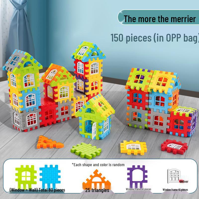 PlayHouse Blocks: Large 3-Year+ Building Set for Boys & Girls