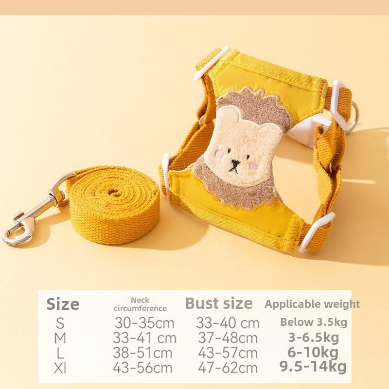 

Трос для кошек, устойчивый к разрывам, специальный трос для кошек, тяговый ремень для собак, регулируемый нагрудный ремень XL