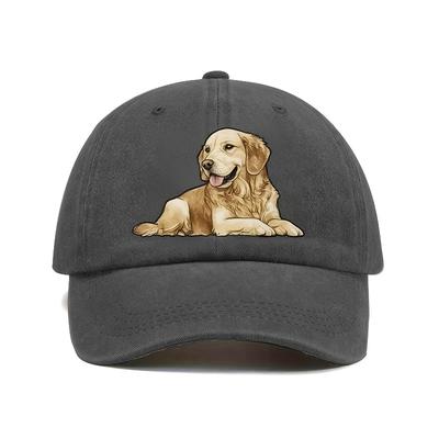 Golden Retriever Print Adjustable Baseball Cap,sports Cap, Ideal Gift for Family and Friends, Sun Protection for Travel