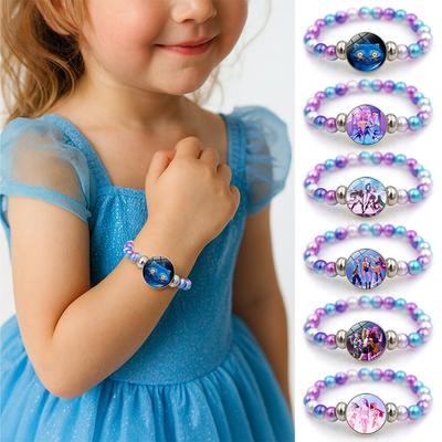 Kpop D-Demon Hunter Bracelet Necklace K-pop Warrior Costume Accessories Anime Hunter Fan Lover Gifts Jewelry Accessories