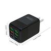 1PC 150W full protocol super fast charging charging head, multi-port charger, desktop multi-function adapter