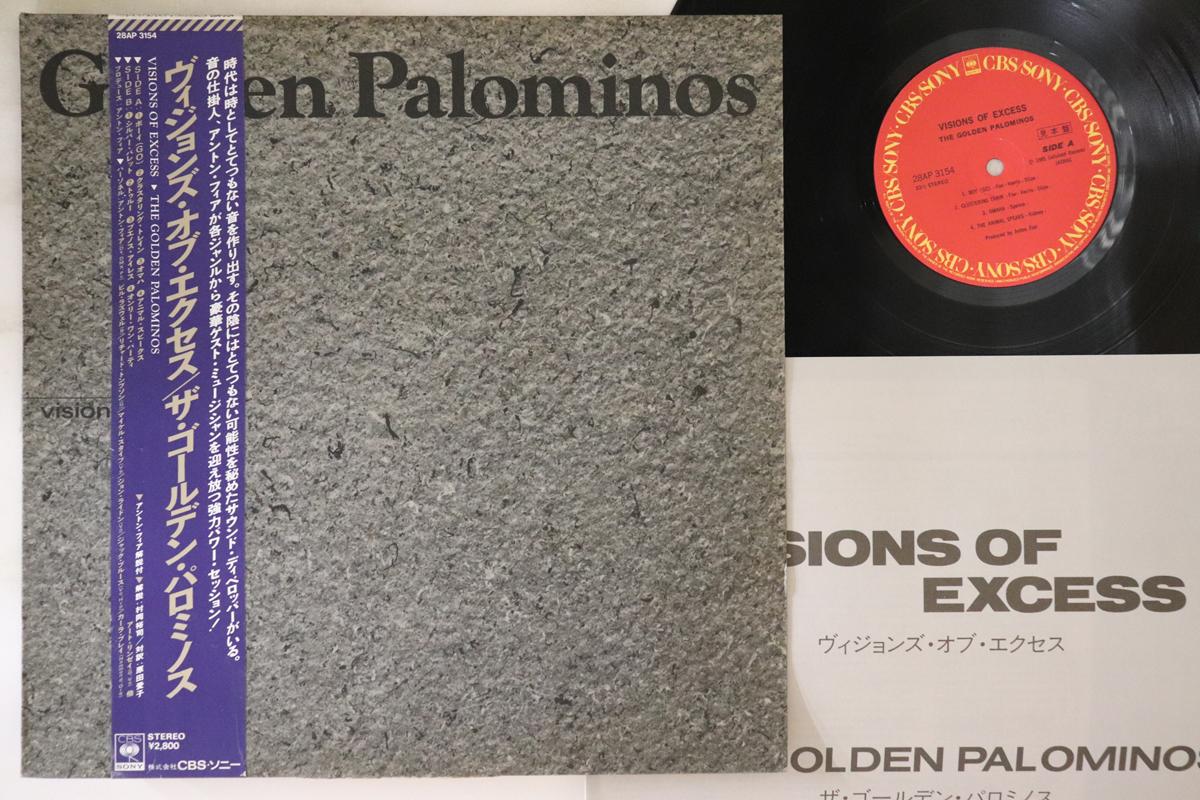 

LP Record GOLDEN PALOMINOS Visions Of Excess 28AP3154PROMO CBSSONY 1986 Japan Obi Rock Used