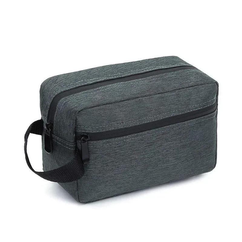 Travel And Business Travel Portable Double-layer Waterproof Toiletry Bag Makeup Bag Large Capacity Storage Bag Wholesale
