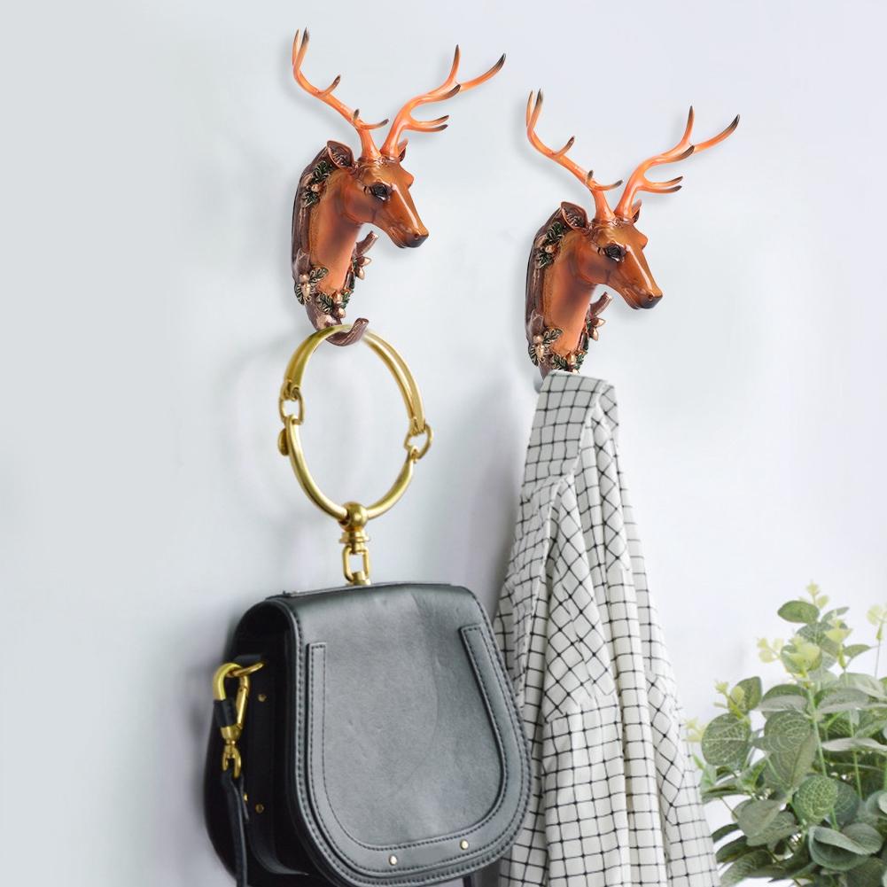 Resin Animal Shape Bathroom Wall Towel Hanging Hook Coat Hat Keys Hanger