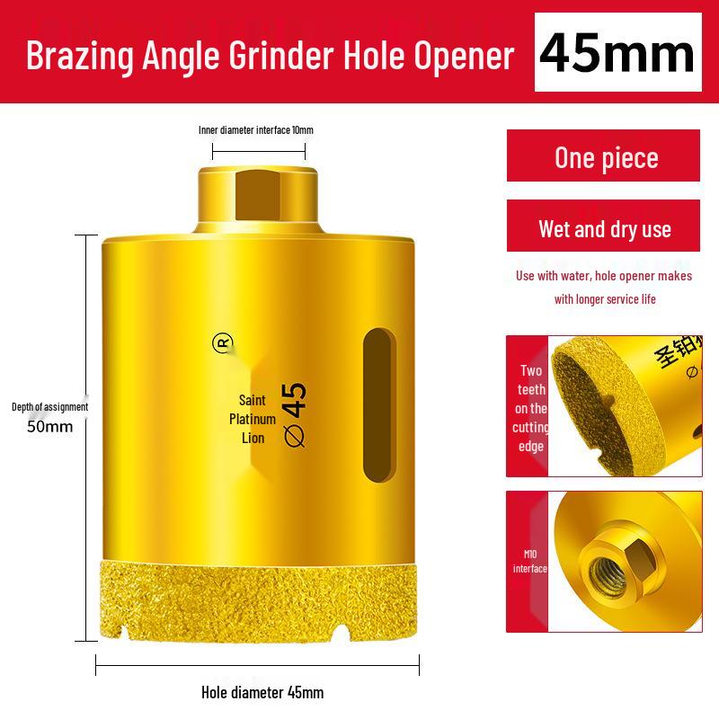 Universal Angle Grinder Drill Bit for Ceramic, Vitrified Tiles, Marble, and Glass